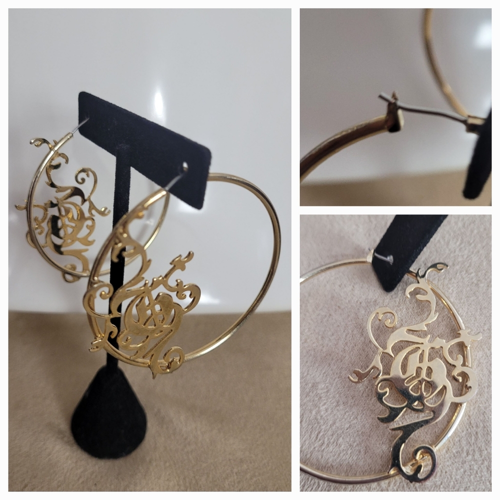 Hoop earrings